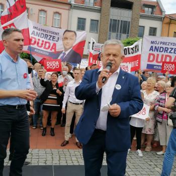 Wiec poparcia Andrzeja Dudy w Bytowie